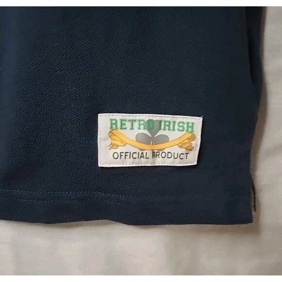 Retro Irish Heritage Collection Ireland Polo Shirt, Sz XL, Blue - Picture 9 of 11